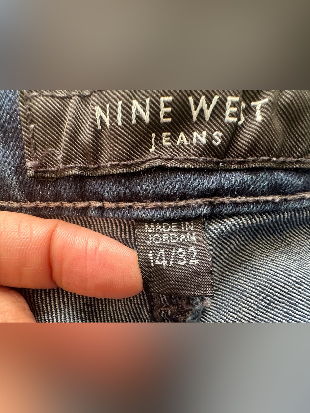 Nine West Women's Skinny Jeans in Dark Indigo - Picture 7 of 12